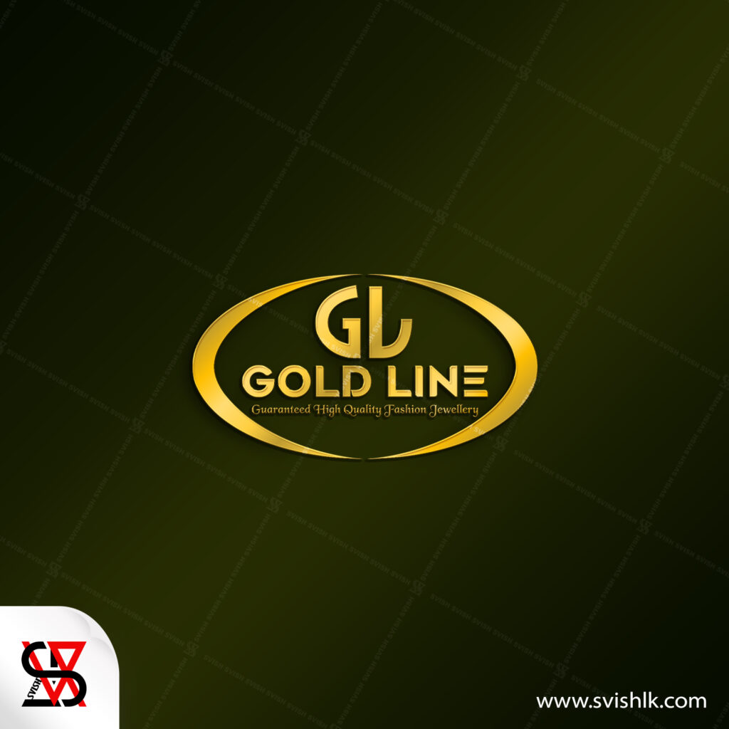 Gold line